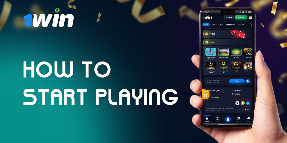 Como se inscrever e fazer o primeiro depósito no 1Win