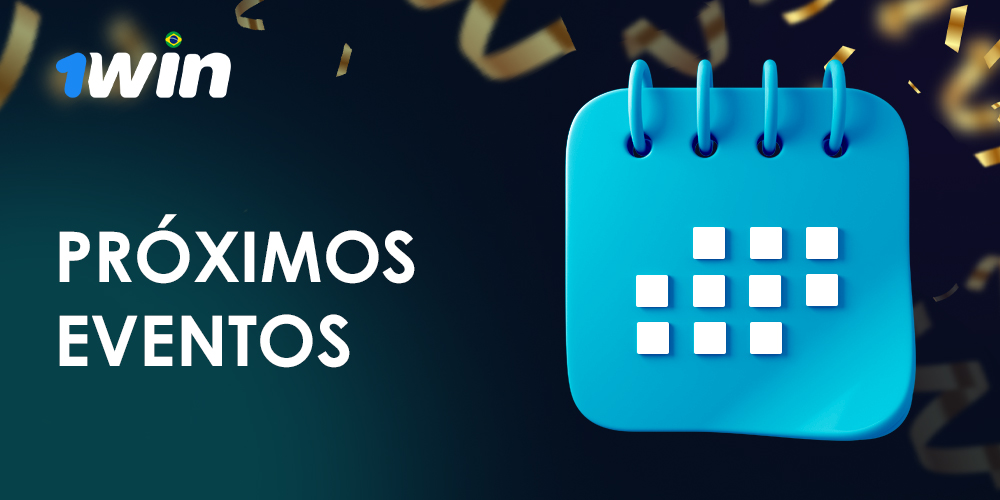 Tabela com a programação dos próximos eventos CS:GO disponíveis para apostas em 1Win