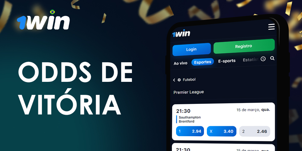 Probabilidades de ganhar equipes de futebol oferecidas pela 1Win