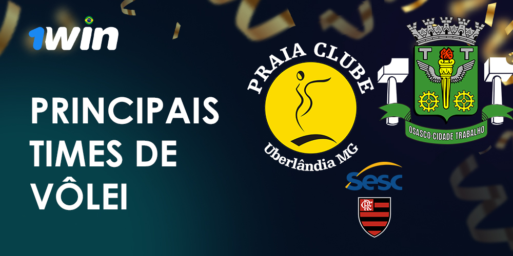 Lista das melhores equipes de vôlei disponíveis para apostar no 1win